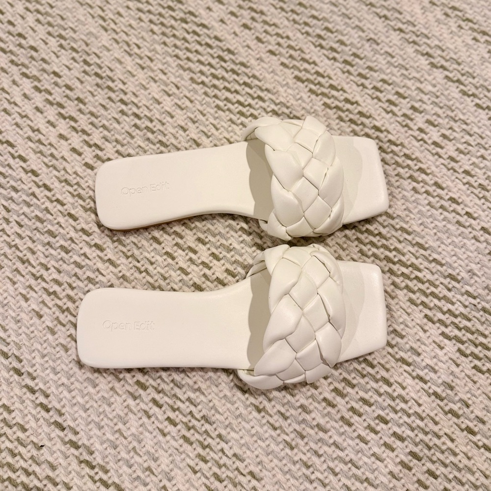 Nordstrom x Open Edit Lucca Slide Sandals
